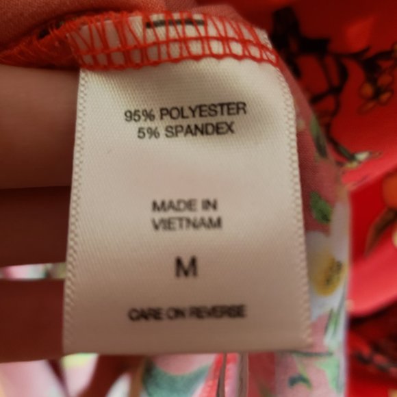 Floral bright stretchy top - Picture 4 of 4